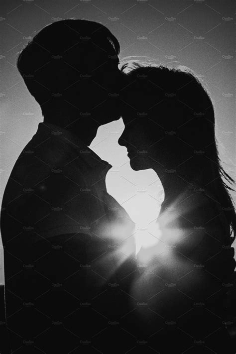 black and white photos romantic|More.